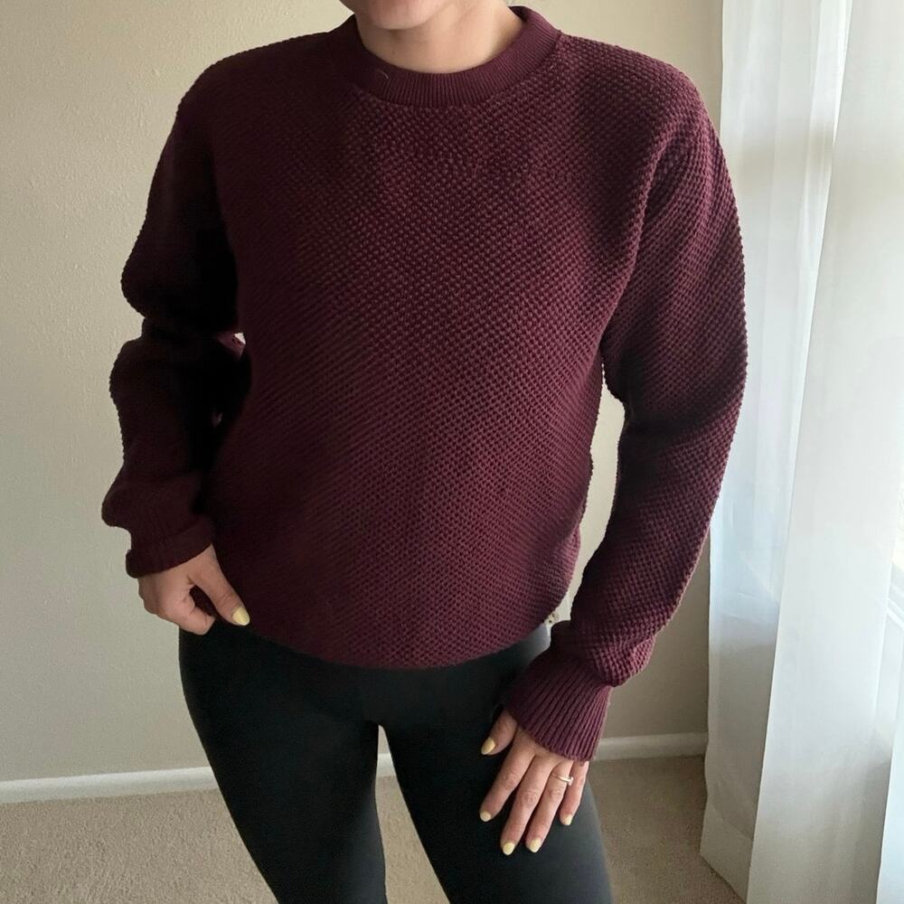 Vintage 90s American Eagle Berry Crew neck fisherman Sweater preppy winter fall